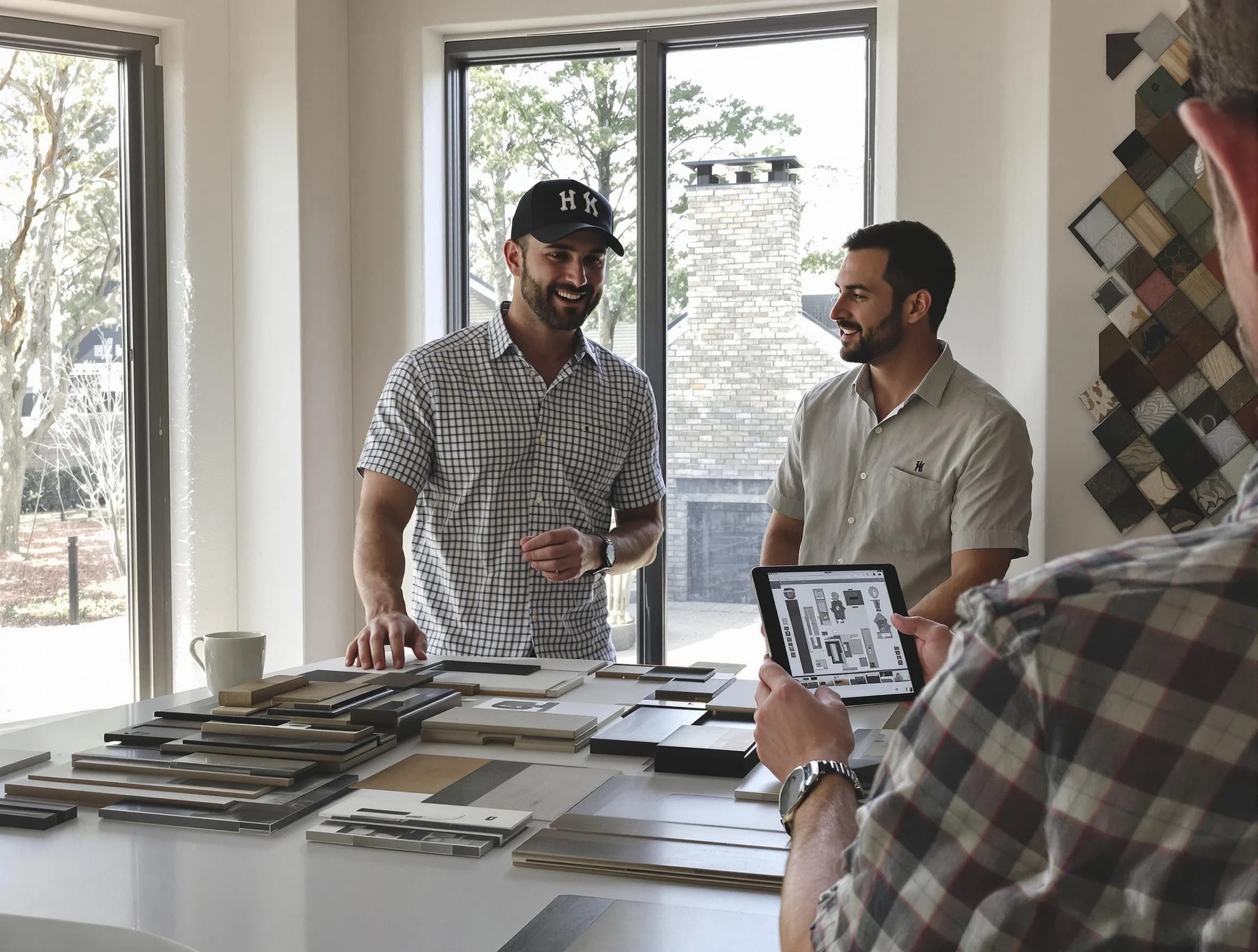 Mount Juliet Chimney Sweep remodeling a chimney and fireplace in Mount Juliet, TN