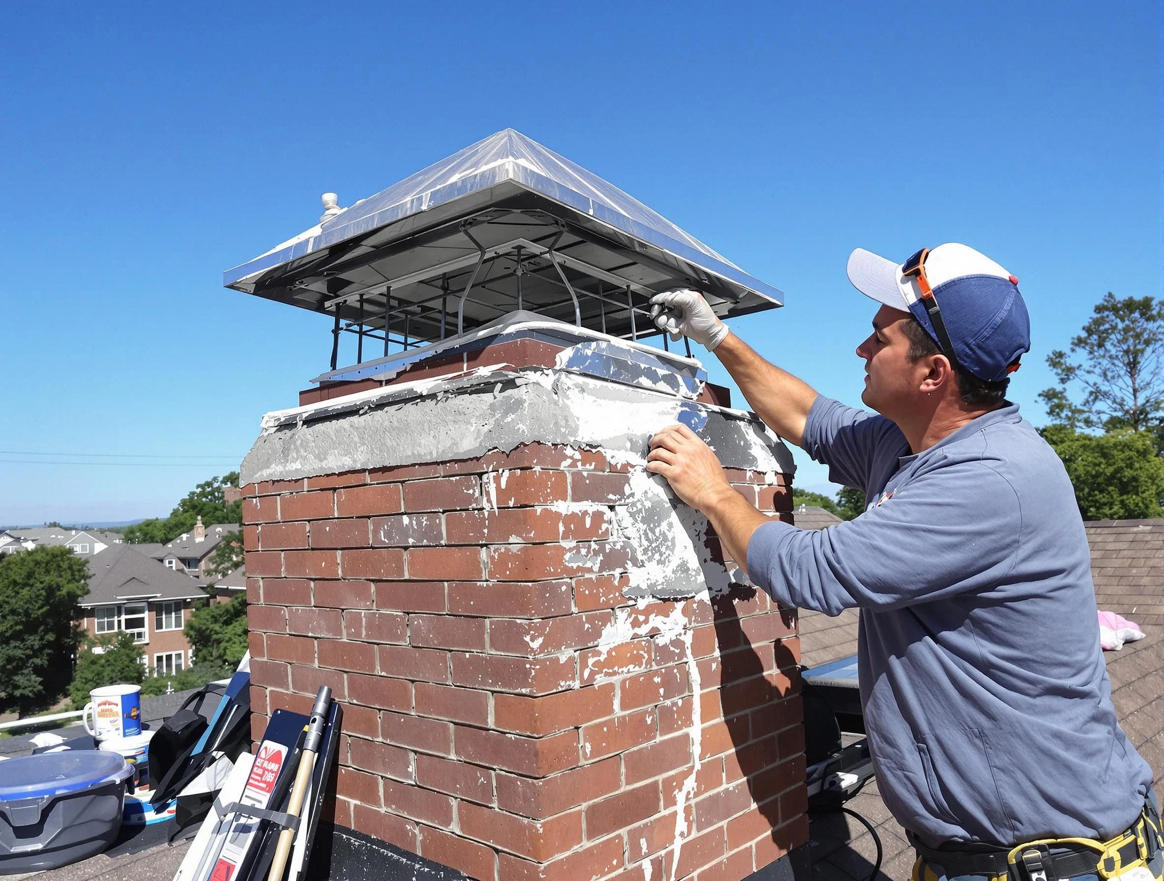 Chimney Crown Services service in Mount Juliet, TN