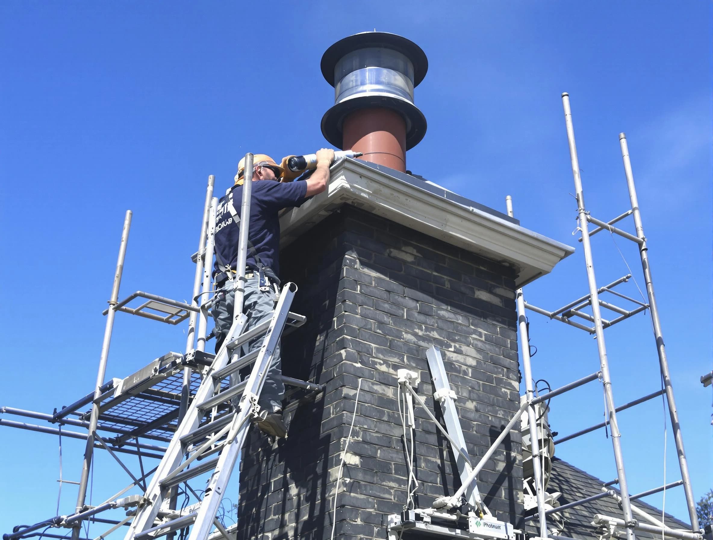 Sturdy chimney crown finished by Mount Juliet Chimney Sweep in Mount Juliet, TN