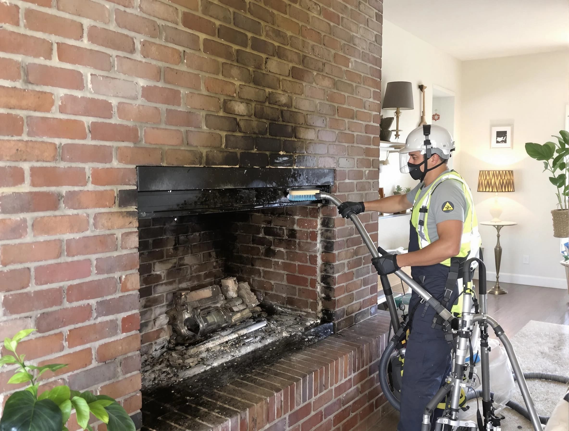 Mount Juliet Chimney Sweep providing fireplace cleaning services in Mount Juliet, TN