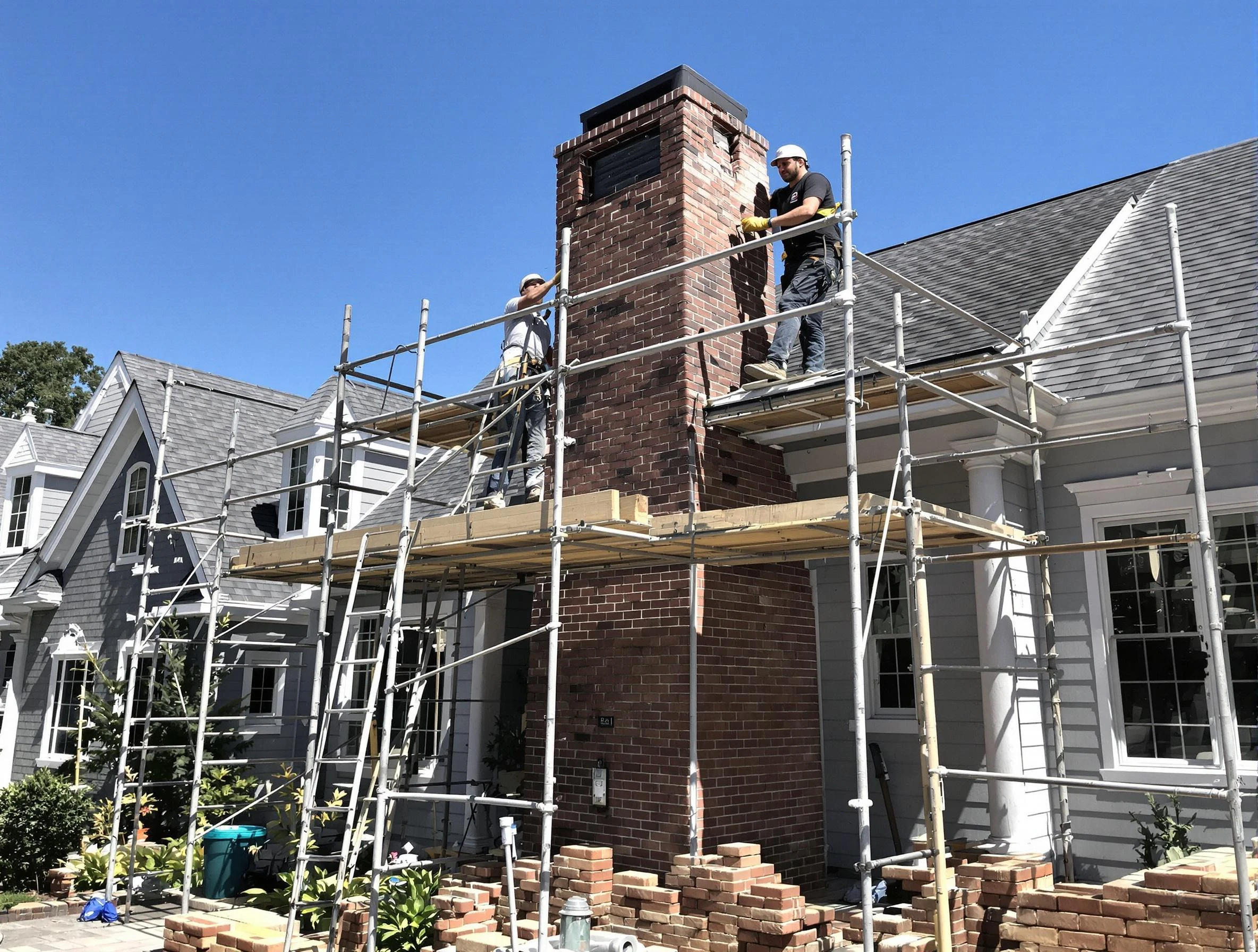 Chimney Rebuilding in Mount Juliet