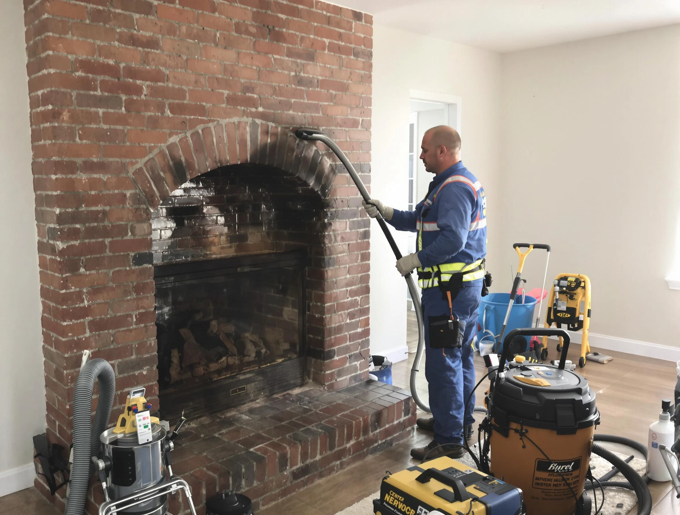 Mount Juliet Chimney Sweep expert performing detailed chimney sweep in Mount Juliet, TN